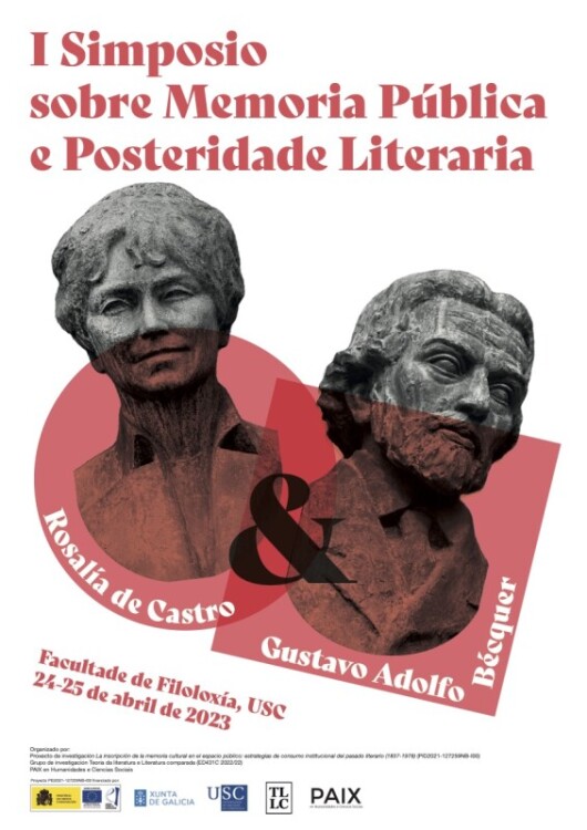 I Simposio sobre memoria pública y posteridad literaria: Rosalía de Castro y Gustavo Adolfo Bécquer